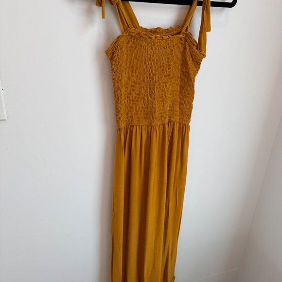 ZESICA Women's  Square Neck Smocked Top Dress - Picture 4 of 8